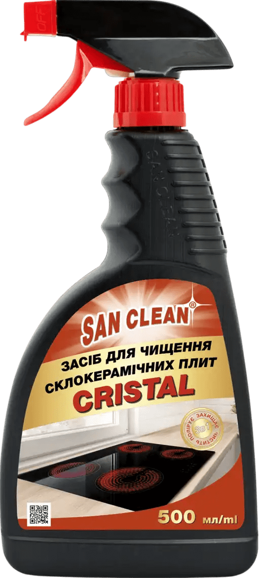 Засіб для чищення Сан Клин Майстер Клінер для плит з розпилювачем 750 мл