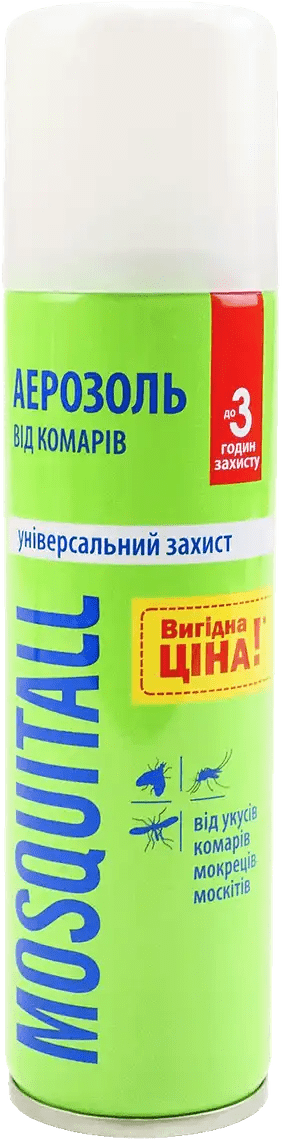 Аерозоль Mosquitall від комарів універсальний захист 150 мл