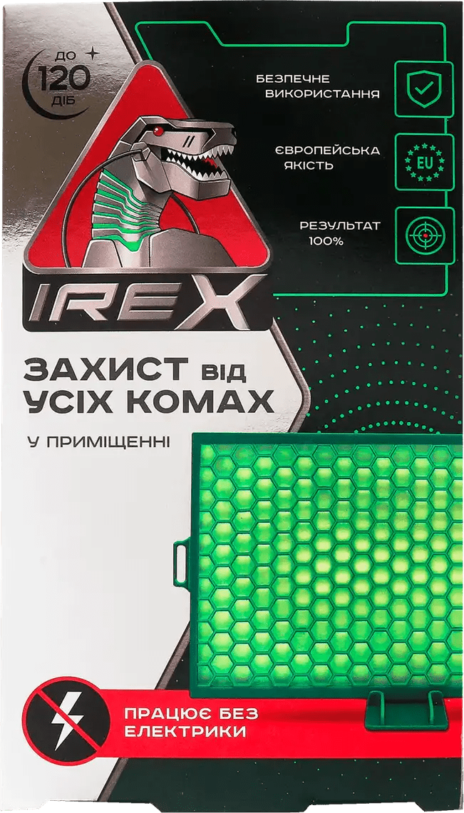 Пластина фумігаційна IREX від усіх видів комах 1 шт.