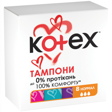 Kotex тампоны нормал 8шт фото 4