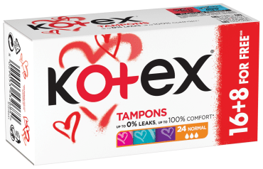 Kotex тампоны нормал 16шт фото 3