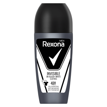 Антиперспирант шариковый Rexona Men Невидимый На Черном и Белом Одежде 50мл
