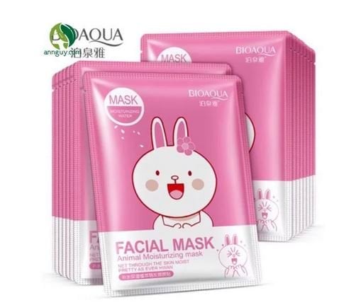 Маска тканинна BIOAQUA для обличчя зволожуюча Заєць, 30 г