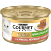 Gourmet Gold Шматочки у паштеті з качкою, морквою і шпинатом, консерви для котів, 85 г