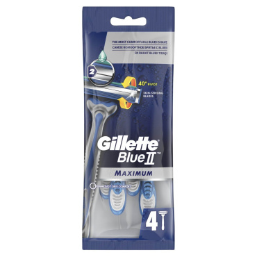 Бритвы одноразовые Gillette Blue 2 Max (4 шт) фото 1