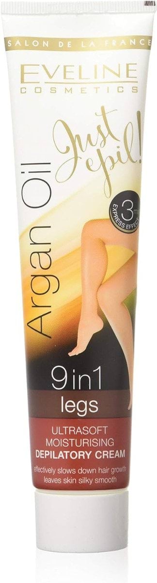 Eveline крем депіляторний Argan Oil 9в1 ультраніжний, 125мл