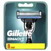 Сменные картриджи для бритья (лезвия) мужские Gillette Mach3 8 шт фото 1