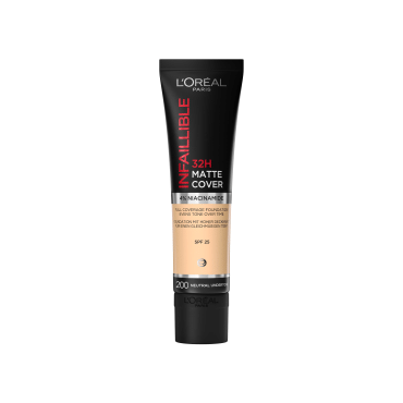 Тональный крем стойкий L`Oreal Paris Infallible с матирующим эффектом оттенок 200 Golden Sand, 30 мл
