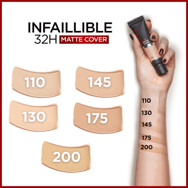 Тональный крем стойкий L`Oreal Paris Infallible с матирующим эффектом оттенок 200 Golden Sand, 30 мл фото 3