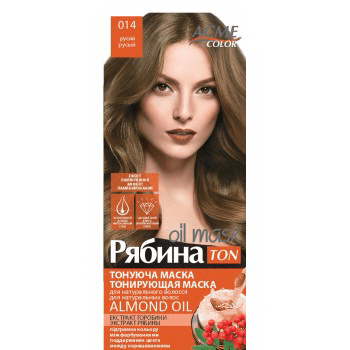 Маска для волос тонирующая Рябина Acme Color TON Oil Mask №014 Русый