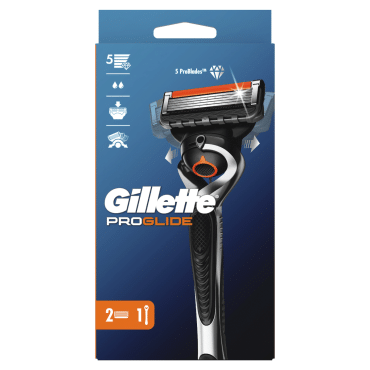 Станок для гоління чоловічий (бритва) Gillette Fusion5 ProGlide Flexball з 2 змінними картриджами, 1 шт фото 1