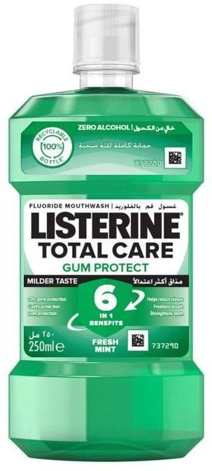 Ополаскиватель для ротовой полости Listerine Total Care Защита зубов и десен 250 мл