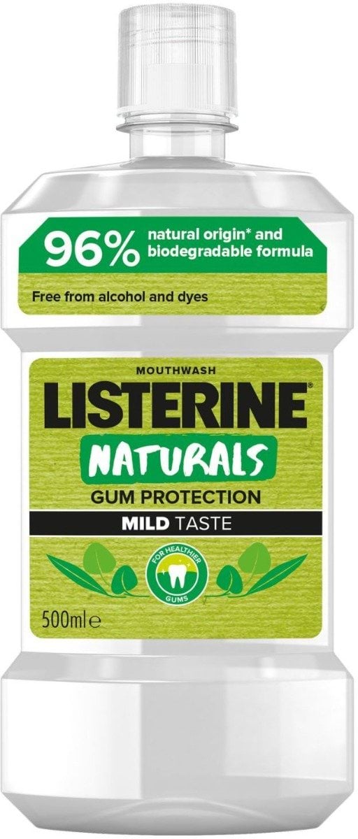 Ополаскиватель для полости рта Listerine Натуральный 500 мл фото 9