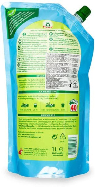 Кондиционер-ополаскиватель FROSCH Цветы хлопка 1 л фото 1