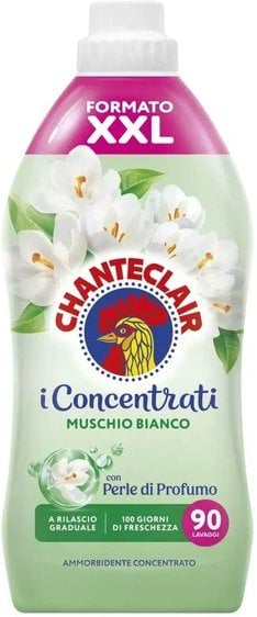 Кондиціонер-ополіскувач для білизни ChanteClair Concentrati з ароматом білого мускусу 1.8 л