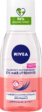 Засіб Nivea 125 мл MAKE UP EXPERT для зняття стійкого макіяжу з очей для чутливої шкіри навколо очей фото 1