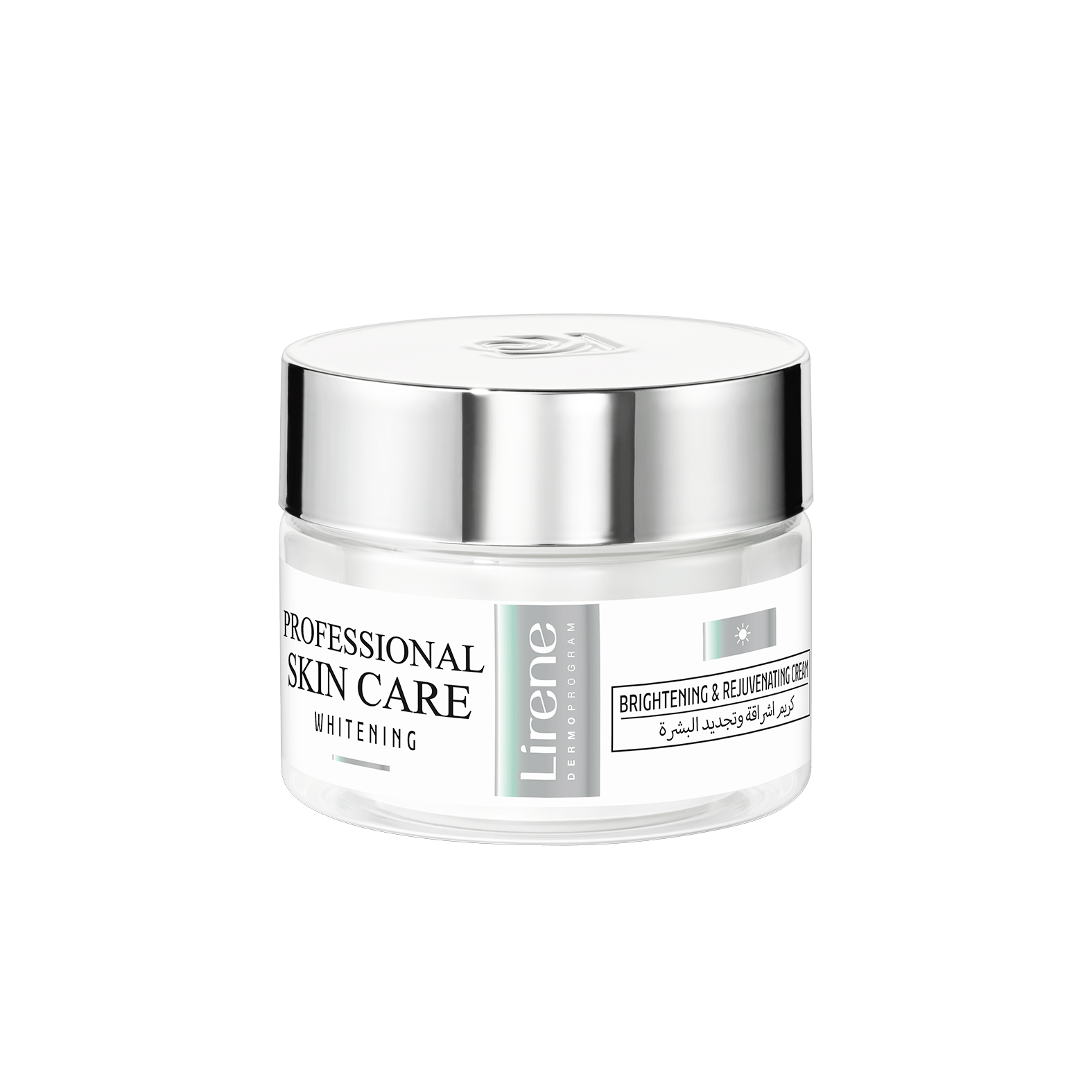 Lirene крем для лица отбеливающий дневной с SPF50 Professional Whitening, 50м