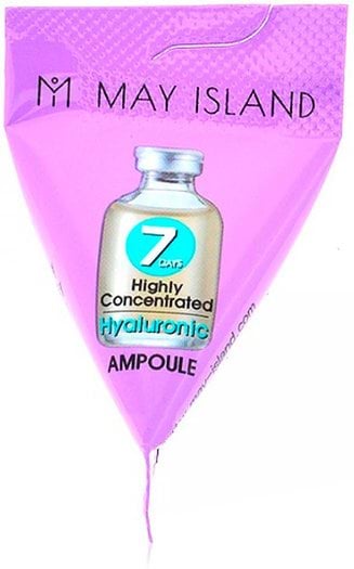 Зволожуюча сироватка для обличчя May Island 7 Days Highly Concentrated Hyaluronic Ampoule з гіалуроновою кислотою 3 г