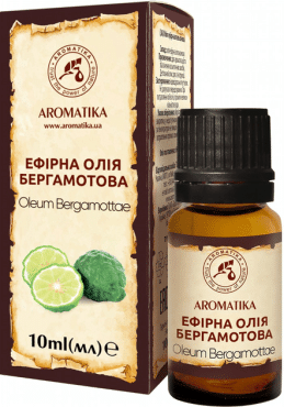 Олія ефірна Ароматика Бергамотова, 10 мл