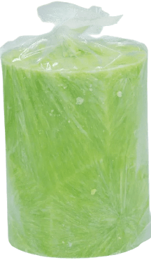 Свічка циліндрична свічний двір (WP00) 55/70 салатова 1 шт.