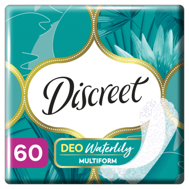 Ежедневные Прокладки Discreet Waterlilly 60 шт