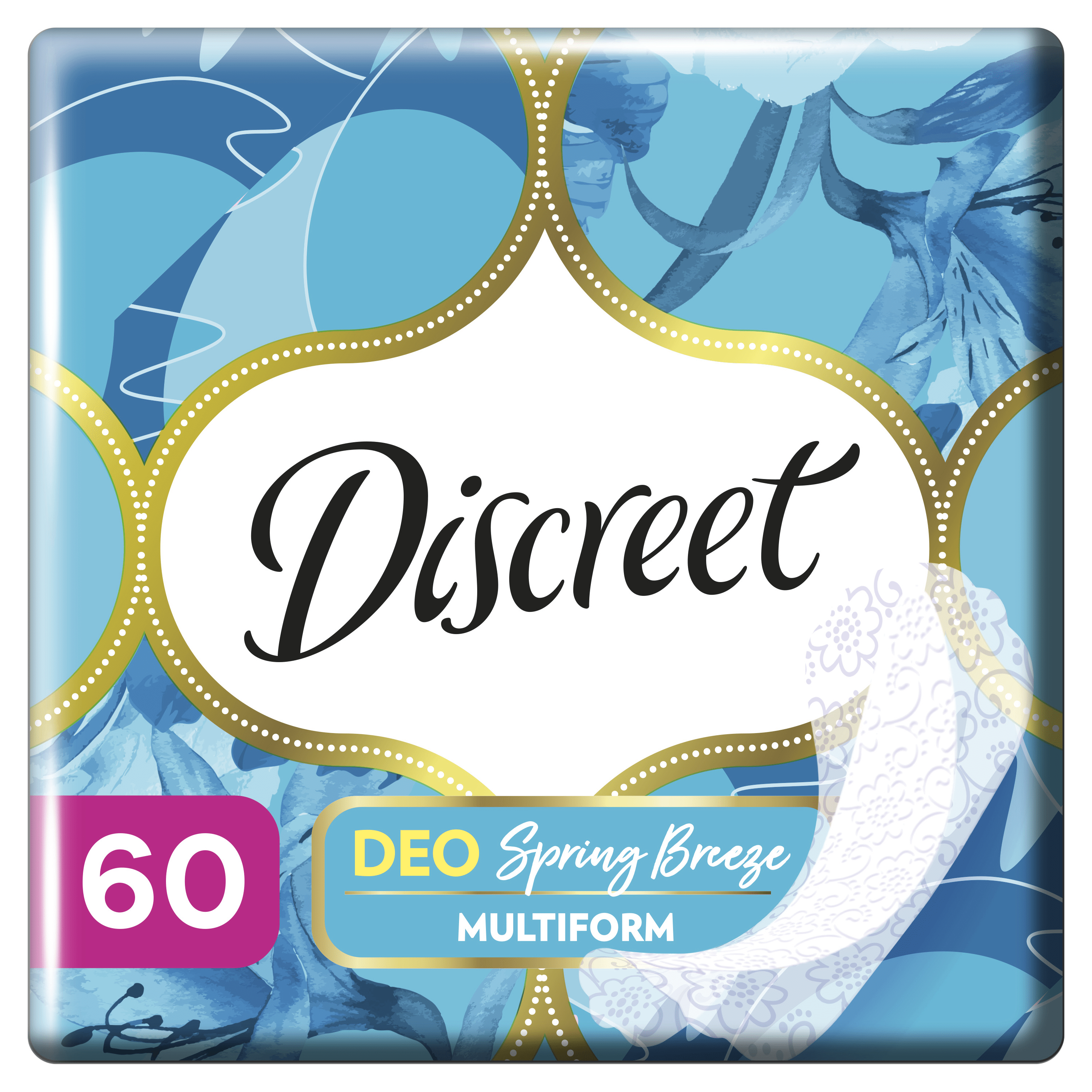 Щоденні прокладки Discreet Ocean Breeze Scent 60 шт
