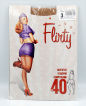 Flirty колготи жіночі класичні з шортиками 40den natural 2