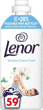 Кондиционер для белья Lenor Свежесть хлопка для чувствительной кожи 1.239 л