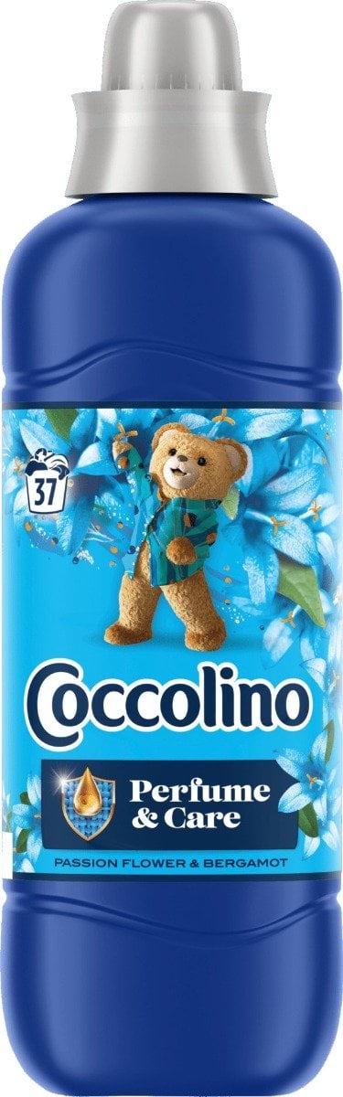 Кондиционер для белья COCCOLINO Perfume & Care с ароматом пассифлоры бергамота цитрусовых лилии и мускуса 925 мл