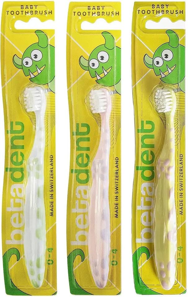 Зубная щетка BETADENT Baby для детей 0-4 года цвета в ассортименте 1 шт.