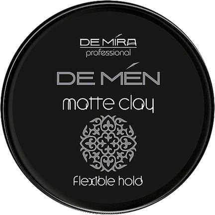 Матовая глина DeMira Professional KASSIA DeMen для укладки волос и бороды 100 мл