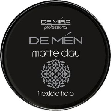 Матовая глина DeMira Professional KASSIA DeMen для укладки волос и бороды 100 мл