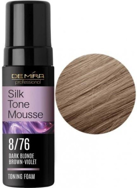 Тонирующая пенка DeMira Professional KASSIA SilkTone Mousse 8/76, 120 мл