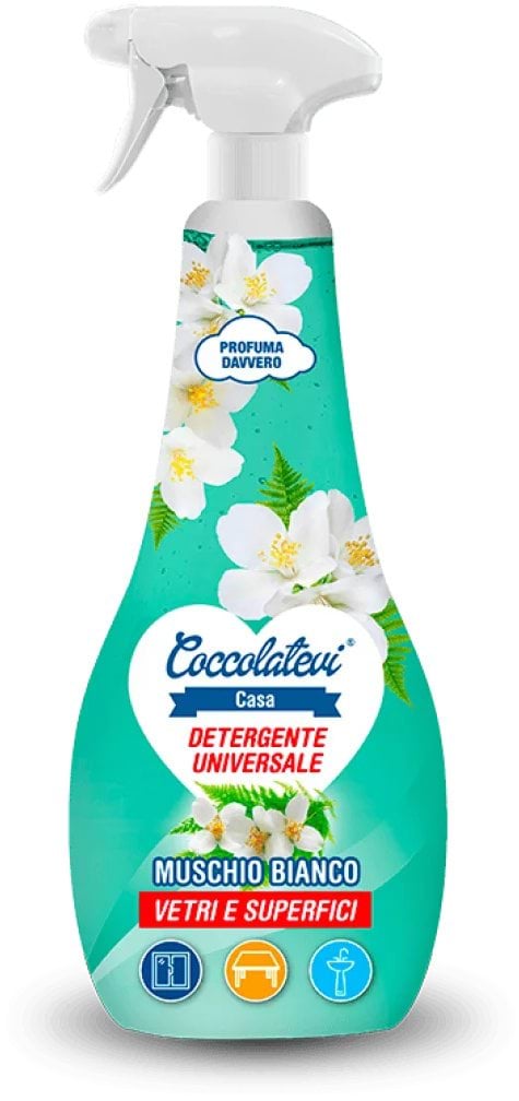 Очиститель для стекла Coccolatevi Muschio bianco с ароматом белого мускуса 750 мл