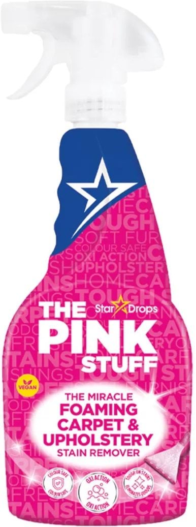 Плямовивідник The Pink Stuff для килимів і оббивки спрей 500 мл