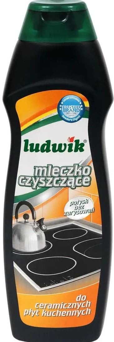 Молочко Ludwik для чистки керамічних кухонних плит 300 г