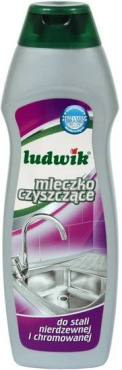Молочко Ludwik для чистки нержавеющей и хромированной стали 300 г