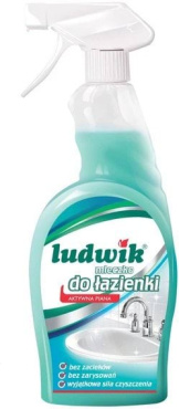 Засіб для чищення Ludwik спрей-молочко для ванної кімнати 750 мл