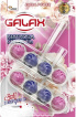 Чистящее средство Galax Extra power туалетный блок цветочная свежесть 2 шт. x 55 г