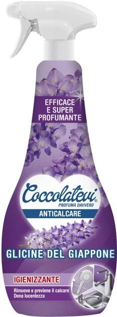 Средство для уборки Coccolatevi против известкового налета с ароматом глицинии 750 мл