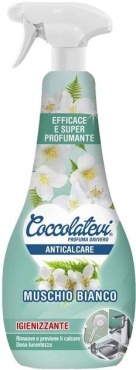 Средство для уборки Coccolatevi против известкового налета с ароматом белого мускуса 750 мл