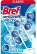 Чистящее средство Bref Power aktiv Ocean туалетный блок 4 в 1, 3 шт. x 50 г