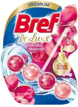 Туалетный блок Bref De Luxe с ароматом нежной магнолии 50 г