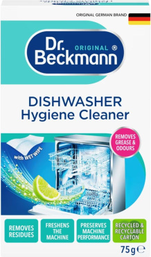 Засіб для чищення посудомийних машин Dr.Beckmann гігієнічний очисник 75 г