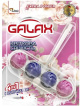 Чистящее средство Galax Extra power туалетный блок цветочная свежесть 55 г