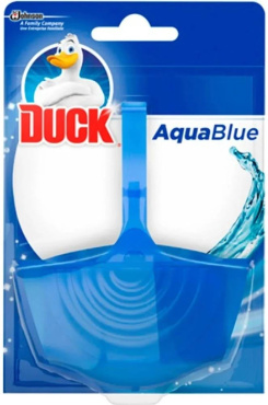 Чистящее средство Duck Aqua Blue туалетный блок 4 в 1, 40 г