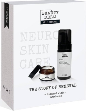 Набор для ухода за лицом Beauty Derm Skin fiction The story of renewal: пенка для умывания 150 мл, разглаживающий крем 50 мл фото 1