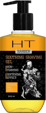 Гель для гоління Hair Trend Barber заспокійливий з оліями 500 мл