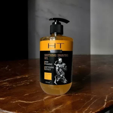 Гель для гоління Hair Trend Barber заспокійливий з оліями 500 мл фото 1