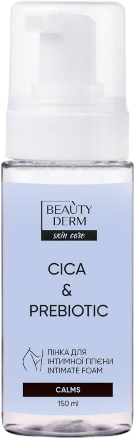 Пенка для интимной гигиены Beauty Derm Cica & Prebiotic 150 мл